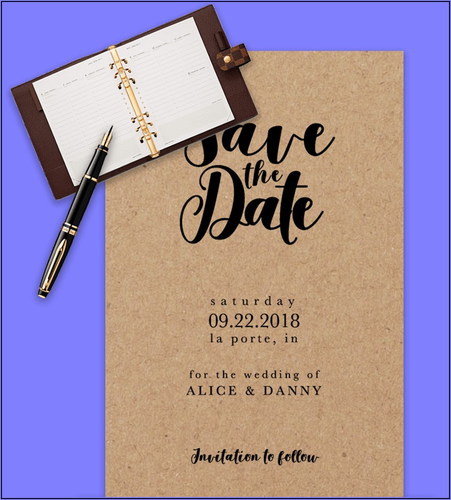 Free Retirement Save The Date Template