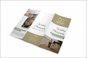 Free Tri Fold Wedding Brochure Templates