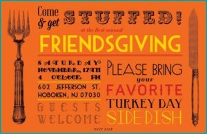 Friendsgiving Invite Wording Funny
