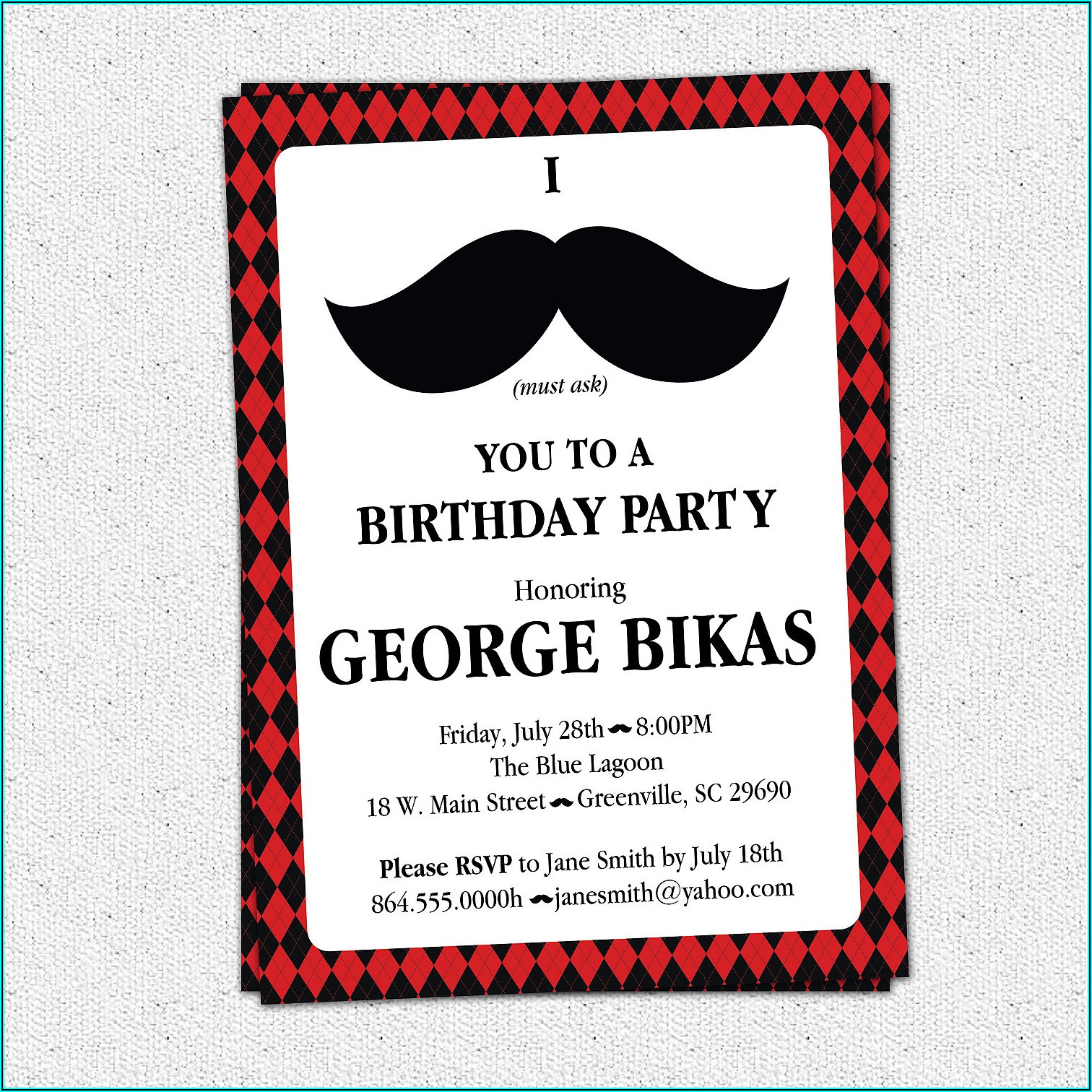 Funny 50th Birthday Invitation Wording For Him