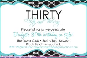 Funny Birthday Invitation Wording