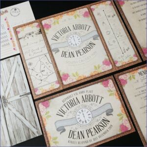 Gatefold Wedding Invitations Uk