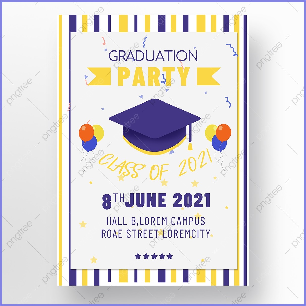 Graduation Invitation Template Download