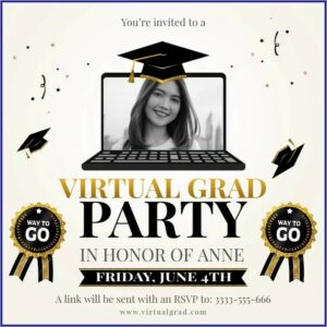 Graduation Invitation Template Online