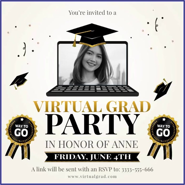 Graduation Invitation Template Online