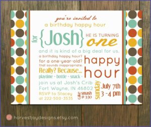 Happy Hour Announcement Template