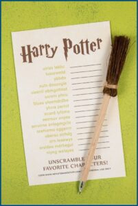 Harry Potter Birthday Invitations Free Printable