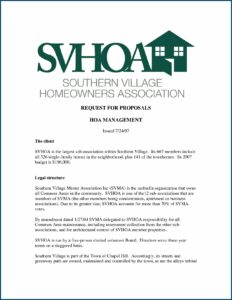 Hoa Proxy Form Template