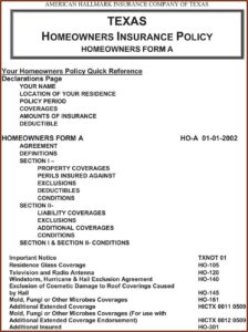 Homeowners Insurance Forms And Endorsements