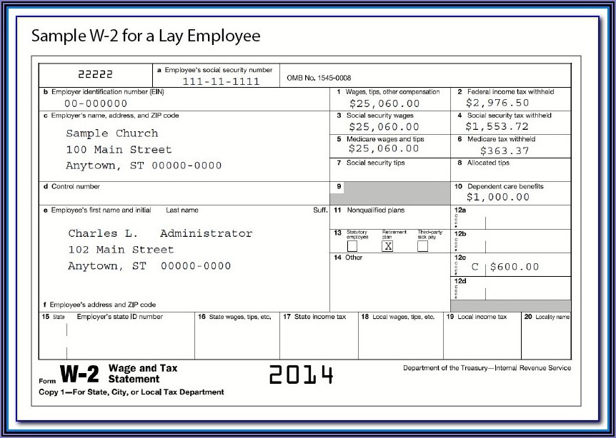 How To Make W2 Forms For Employees