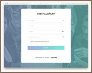 Html Registration Form Templates Free Download