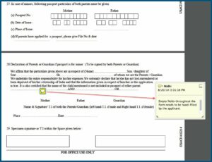 Indian Passport Renewal Form Qatar