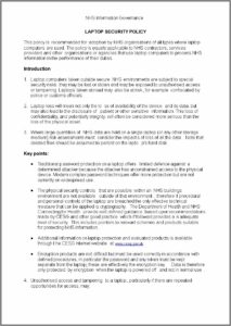 Information Security Policy Template Uk