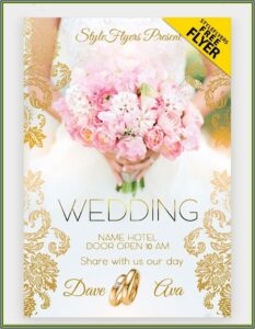 Jewish Wedding Invitation Template Free