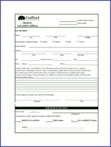 Kid Police Ticket Template