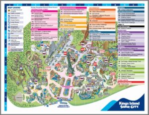 Kings Dominion Haunt Map 2018