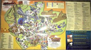 Kings Dominion Haunt Map 2019