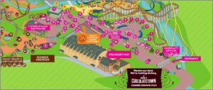 Kings Dominion Park Map 2019