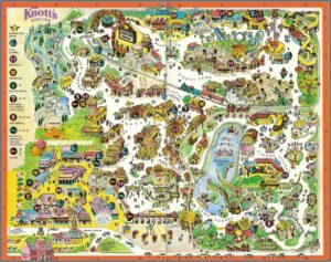 Knott's Berry Farm Park Map