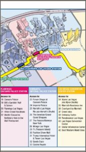 Las Vegas Monorail Map