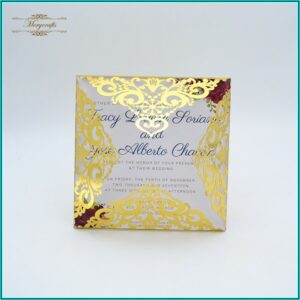 Laser Cut Pocketfold Wedding Invitations