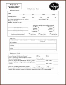 Loyalty Card Plus Application Form Sample