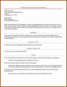 Management Consulting Services Proposal Template