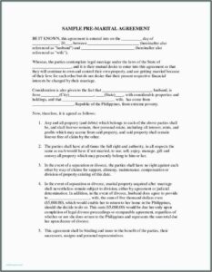 Marital Settlement Agreement Template Florida