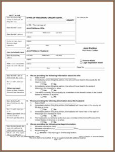 Marital Settlement Agreement Template Texas
