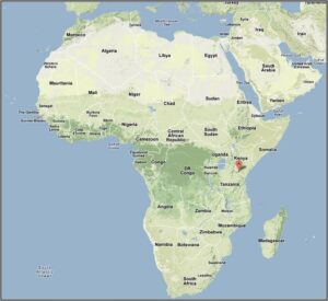 Mt Kilimanjaro Map Location