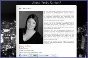 New Real Estate Agent Biography Template