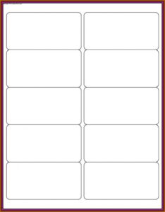 Office Depot Business Card Template 8371