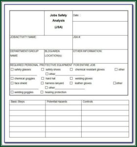 Osha 300 Log And 300a Form