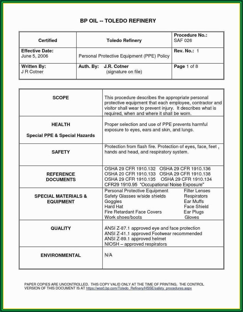 Osha N95 Medical Evaluation Form