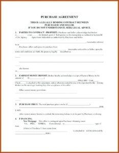 Pa Real Estate Sales Agreement Form