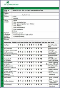 Palliative Care Nursing Assessment Forms