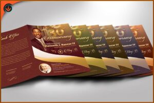 Pastor Anniversary Program Template