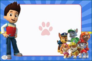 Paw Patrol Birthday Party Invitations Printable