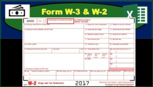 Payroll W 2 Form