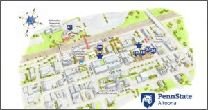 Penn State Altoona Campus Map