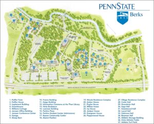 Penn State Berks Campus Map