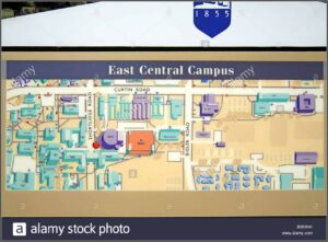 Penn State Campus Map 1980s