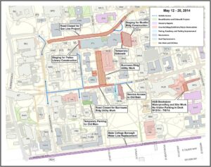 Penn State Campus Map