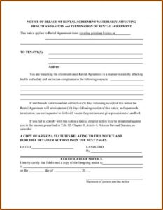Performance Agreement Template Free