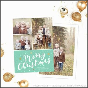 Photoshop Holiday Card Templates