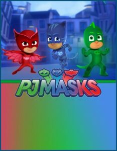 Pj Masks Invitations Templates Free