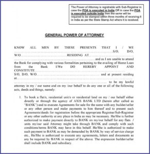 Power Of Attorney Template Arizona