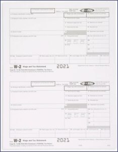 Preprinted W2 Forms For Quickbooks