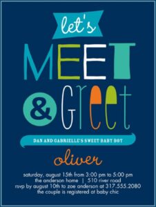 Preschool Open House Invitation Template