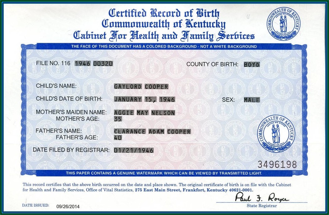 Printable Alberta Birth Certificate Application Form Online